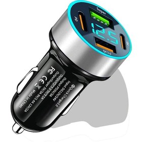 Resim Henruisi66w Araç Şarj Cihazı Pd Usb Tip-c Adaptörü İphone Uyumlu 15 14 Pro Max Samsung Uyumlu Brdistribütör Garantili 