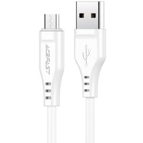 Resim C3-09 Micro USB Beyaz Şarj ve Data Kablosu 