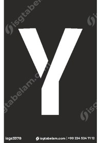 Resim Y Harfi Boyama Şablonu 