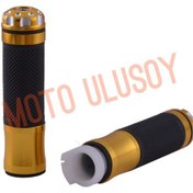 Resim Motosiklet Elcik Takımı Modifiye Sarı 22mm Gidonlar İçin Tek Gaz Telli 