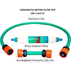 Resim Kireç Giderici Karavan Ve Tekne Su Arıtma Filtre Seti 