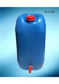 Resim Şen Plastik Musluklu 30 Litre Su Bidonu Endüstürüyel Sanayi Bidon Çok Renkli 