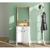 Resim Sakura Frn-20078 Helen Portmanto Beyaz - Ceviz 