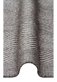 Resim Mono Mno 02 Grey Hav Toz Vermez Kaymaz Tabanlı Şık Kilim 