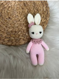 Resim Amigurumi Örgü Tavşan 