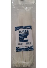 Resim Made Kablo Bağı 4,8x300 Mm Beyaz 100 Lü 