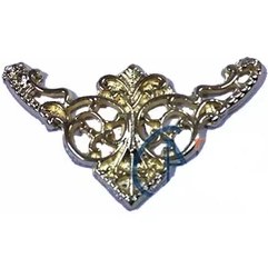 Resim Melek Store Dekoratif Köşe Süsü, Köşelik - Küçük, 19X34 mm, Sarı, 1 Adet 