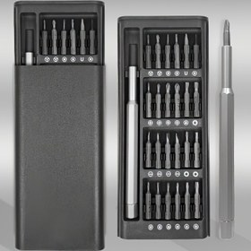 Resim 25-in-1 Hassas Tornavida Seti, Mobil Telefonlar ve Tabletler için Çok Fonksiyonlu Tamir Aracı Kiti, Dayanıklı Plastik, Şarj Edilmemiş - Çeşitli Tornavida Başlıkları ile, Ebeveynler için İdeal Halloween ve Yılbaşı Hediyeleri, Şükran Günü! 