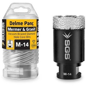 Resim Sgs Mermer & Granit Delme Panç M14 - 65 Mm 