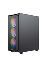 Resim Genel Markalar POWERBOOST 650W 80+ VK-K521B Gaming Mid-Tower PC Kasası 