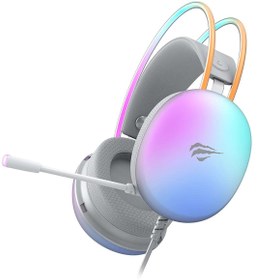 Resim Havit Gamenote H2037D RGB Gaming Mikrofonlu Oyuncu Kulaklığı 3.5mm Jack 