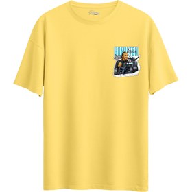 Resim L.Hamilton - Oversize T-Shirt - L / Sarı 