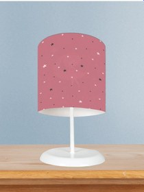 Resim Mekta Home Bebek Ve Çocuk Odası Renkli Yıldız Desenli Abajur 