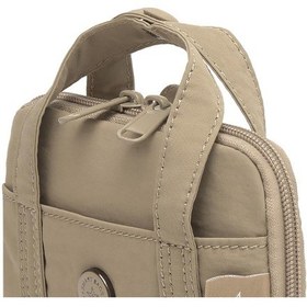 Resim Smart Bags Mikro Poly Kumaş Askılı Mini Boy Kadın Cüzdanı 3346 Vizon 