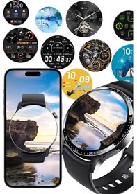 Resim Zengemtx Amoled Ekran Metal Deri Silikon Kordonlu Uyku Ve Sağlık Takibi Diğer 