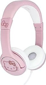 Resim OTL Technoloiges HK1184 Hello Kitty Çocuk Kablolu Kulaklık, Pembe Altın Rengi 