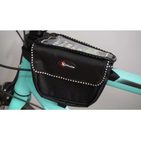 Resim Taiwan Bisiklet Kadro Çantası ( Telefon Tutuculu ) 