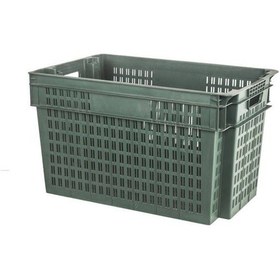 Resim Plastik Ekmek Kasası Ekmek Sepeti 39x65x42 Cm 2350 Gram-- 5 Adet Kırmızı 