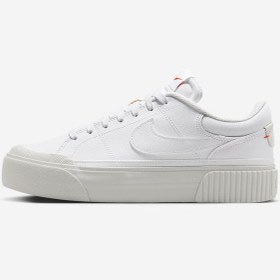 Resim Nike Wmns Court Legacy Lift Kadın Spor Ayakkabı Beyaz 