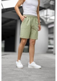 Resim Kite Regular Fit Cepli Kapri Şort - Yeşil Yeşil 