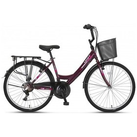 Resim Ümit Bisiklet 2408 24 Safıro Lady Mürdüm 