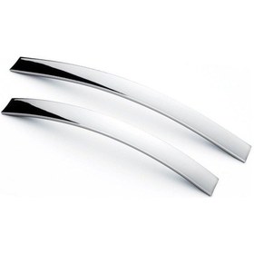 Resim Eko Şahin Yay Alüminyum Metal Lüks Modern Mobilya Çekmece Mutfak Dolabı Kulpu 160mm Krom 