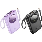 Resim Aksiyon Global Hoco Q19 Lucky 10000MAH 30W Dijital Göstergeli Kablolu POWERBANK-(1903) 