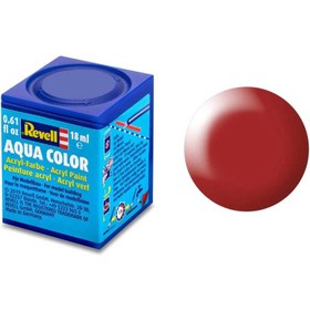Resim NessiWorld Revell 330 - Aqua Color Fiery Red Silk - Mat Boya- 18 ml 