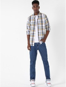 Resim Colin's Colins Regular Fit Shirt Neck Erkek Çok Renkli Uzun Kol Gömlek Cl1058247 Q1.v1 Mtc Çok Renkli 