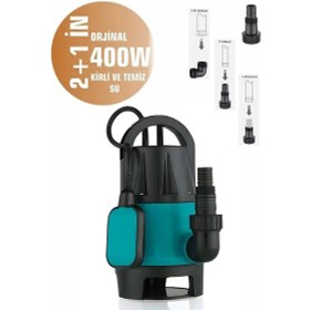 Resim Gold Ak Milan 400 Watt 220v Temiz Ve Kirli Su Drenaj Dalgıç Pompa 