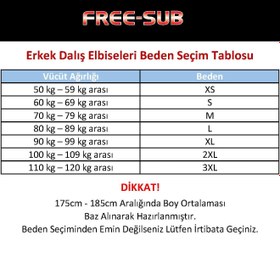 Resim Free-Sub 5mm Başlıklı Shorty (Kısa Kol) Scuba Tüple Dalış Elbisesi - 2XL 