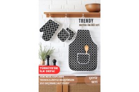 Resim Özbience Pratik 3'lü Mutfak Seti: Su Geçirmez, Isıya Dayanıklı ve Şık Tasarım 