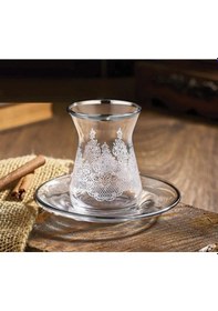 Resim Canba Praga Platin 12 Parça Çay Seti Platin 