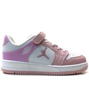 Resim Cool Ortopedik Kız Çocuk Lila/Pembe Sneaker 