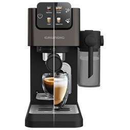 Resim Grundig Ksm 5330 Delisia Coffee Entegre Süt Hazneli Yarı Otomatik Espresso Makinesi 