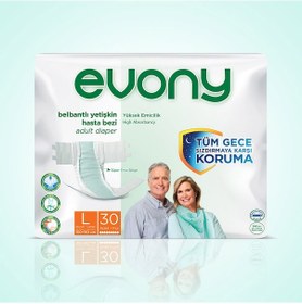 Resim Evony Belbantlı Yetişkin Hasta Bezi L 30'lu 
