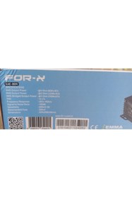 Resim For-X FORX XAE-804 4X80 RMS 4 KANAL AMFİ AMFİ 