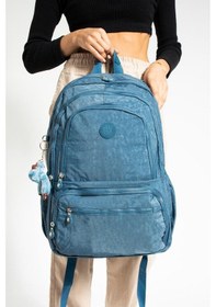 Resim Baginn 571 Collection Klinkır Kadın Sırt Çantası Çok Cepli Hafif Kumaş 43 30 Cm Yağmur Geçirmez 001 