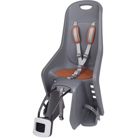 Resim Polisport Bubbly Maxi Plus Ff Bisiklet Kadro Bağlantılı Arka Çocuk Taşıyıcı Gri Kahve 