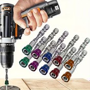 Resim 5 adet/10 adet Manyetik Phillips Matkap Ucu Seti, 65mm S2 Çelik 1/4" Altıgen Saplı Elektrikli Tornavidalar için - Endüstriyel Kalite Araçlar 