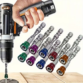 Resim 5 adet/10 adet Manyetik Phillips Matkap Ucu Seti, 65mm S2 Çelik 1/4" Altıgen Saplı Elektrikli Tornavidalar için - Endüstriyel Kalite Araçlar 