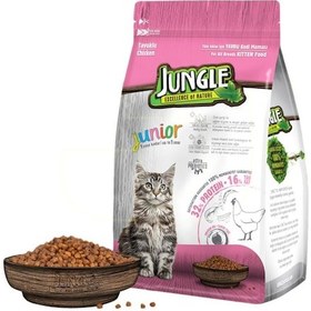 Resim Jungle Junior Tavuklu Yavru Kedi Maması 1500 G 