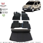 Resim Citroen Nemo Paspas Bagaj Havuzu 2008 Sonrası 3D Wöller 
