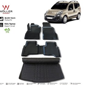 Resim Citroen Nemo Paspas Bagaj Havuzu 2008 Sonrası 3D Wöller 