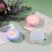 Resim LEQU 1 adet Şık Reçine Fener Mum Tutucu Kalıbı - Ev Dekoru için Silikon DIY Takı Kalıbı, Pastel Pembe ve Mavi Mum Bazları, Çiçek Desenli, Romantik Atmosfer için Mükemmel, Mum Tutucu Dekoru 