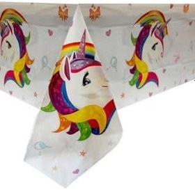 Resim Tahtakale Toptancısı Unicorn Plastik Masa Örtüsü 120X180 Cm 