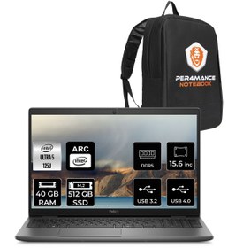 Resim Dell Latitude 3550 Ultra 5 125U 40GB 512GB SSD 15.6'' FHD FDOS Taşınabilir Bilgisayar & PER4 ÇANTA 