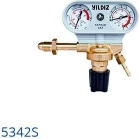 Resim Yıldız Gaz Armatürleri 5342S Basınç Düşürücü Karışım Gaz 