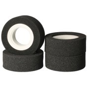 Resim Ax-3021r 2.2 İnç Çift Katmanlı Sünger Lastik İçliği, Scx10 90046 Trx4 Trx6 İçin 4'lü Set, Siyah 