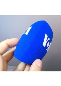 Resim Tam Profesyonel Mikrofon Süngeri Logo Baskısı 